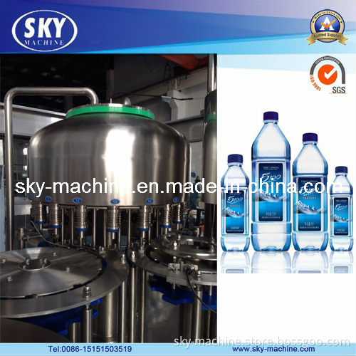 Washing Filling Sealing 3 in 1 Drink Water Filling Machine